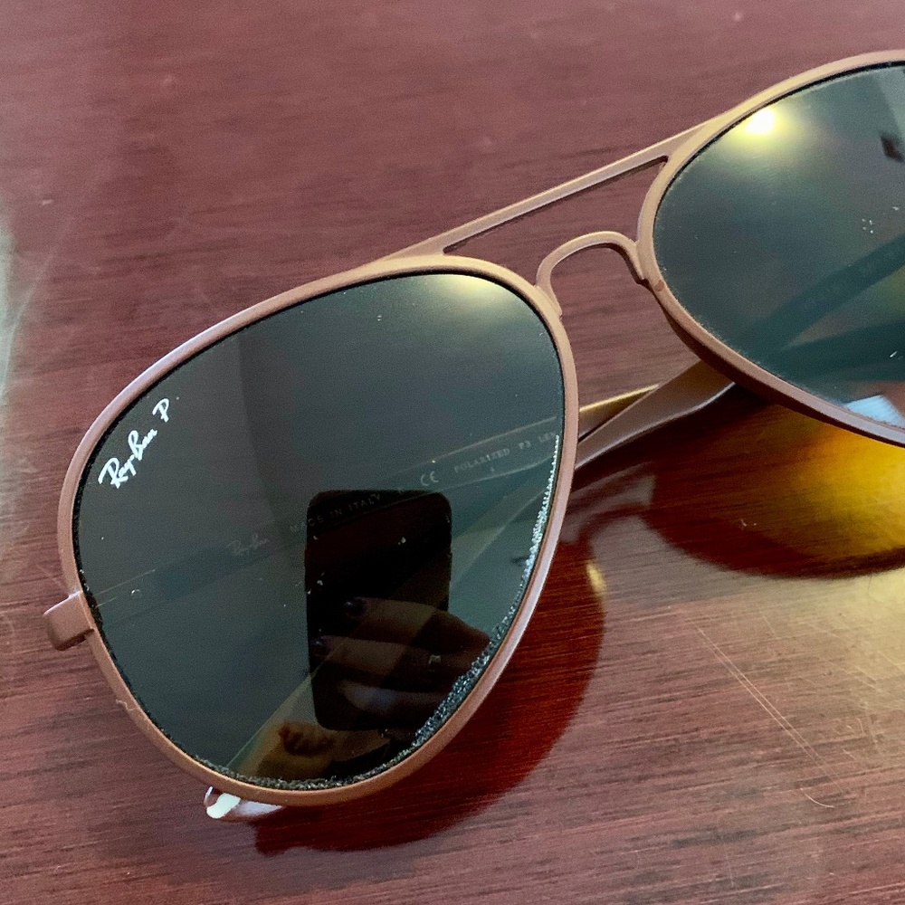 Ray-Ban Brown Polarized Sunglasses